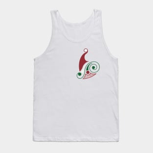 Creepy Christmas Clown Tank Top